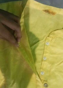 Vibrant Yellow Kurta