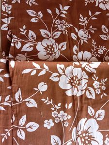 Brown Floral pillow cover Set. pack of 4