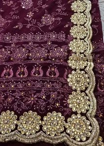 Beautiful Maroon Saree🤎🤎🤎