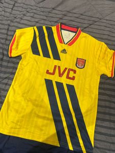 Arsenal Retro JVC Away: Jersey &amp; Shorts: XXL
