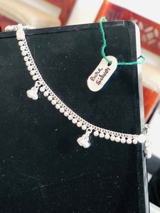 Pure Silver Kids Payal (wt:-20.300g)