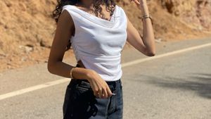 Stylish Off-Shoulder Ruched White Top