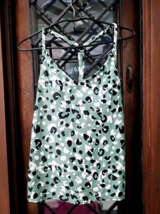Leopard Print Tank Top