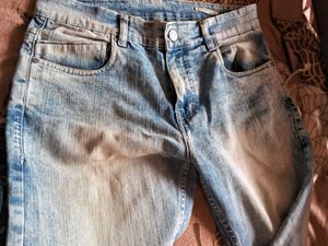 Light Wash Denim Jeans
