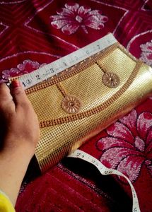 Gold Embellished Clutch