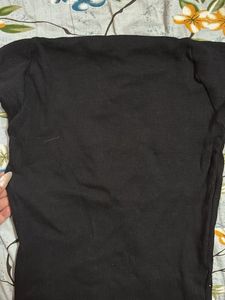 Black Lace Trimmed Top