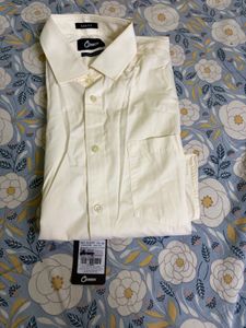 Cream Colored Men's Casual Shirt