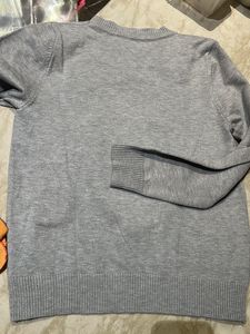 Cute Bear Graphic Sweater(with hairband&amp; socks)