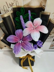 Handmade Pipe Cleaner Flower Bouquet