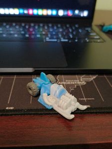 kinderjoy toys Blue and White Toy Car
