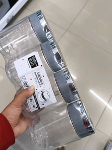 Stackable Food Containers - Set of 4