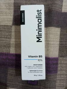 Minimalist Vitamin B5 Moisturizer