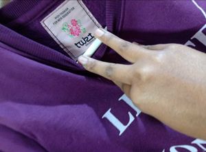 Purple Motivational Graphic Sweatshirt – Unisex