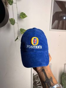 Vintage Foster's Corduroy Cap