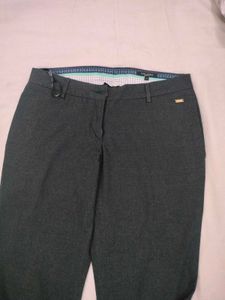 Men's Grey Formal Trousers