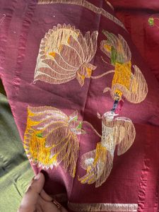 Pure Silk Rajhans Paithani Saree