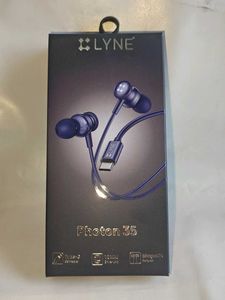 Lyne Photon 35 Type-C Earphones blue