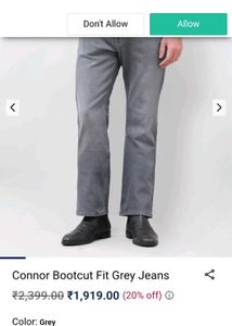 USPA Denim Co. Grey Jeans
