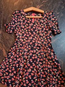 Multi Coloured Frock Floral Design 💗💫