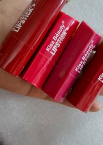 Kiss Beauty Lipstick Bundle of 4