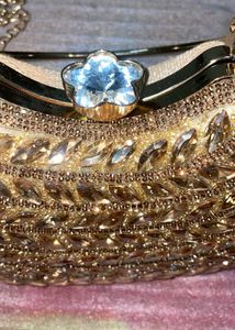 Sparkling Embellished Clutch Bag