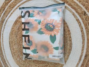 SHEIN Sunflower Print Dress