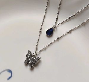 Korean Double Layer Princess Necklace