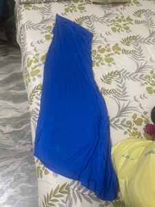 Ralph Lauren Blue One-Shoulder Dress