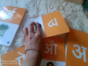 Hindi flash cards