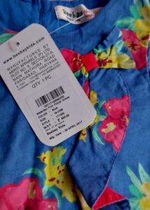 Summer Floral Frock- 18 To 24 Months