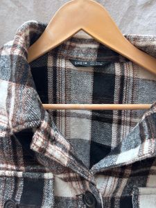 Plaid Shacket - Stylish Layering Piece