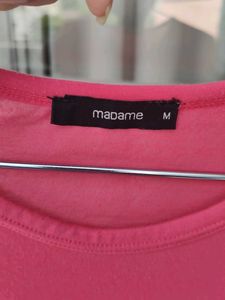 Vibrant Pink Long Sleeve Top