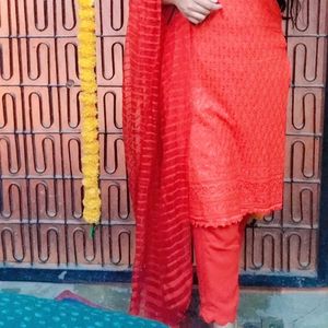 Designer Red Suit