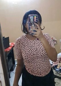 Y2K Pink Leopard Print T-Shirt