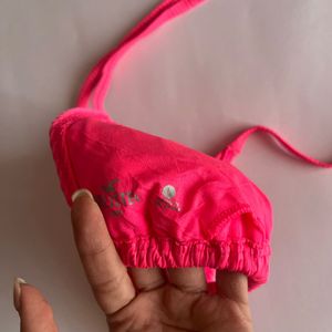 Hollister Hot Pink Bikini Top