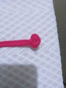 Handmade Crochet Rose Headband