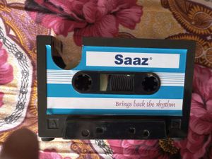 Retro Cassette Tape Desk Organizer with pen holder