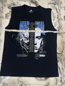 Men's Graphic Print Sleeveless T-Shirt