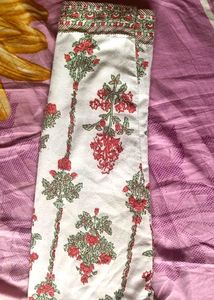 Floral Print Cotton Kurta