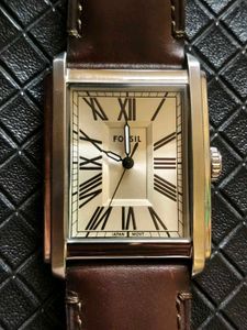 FOSSIL Men Carraway Brown Watch FS6012