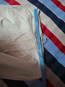 Beige Cargo Pants
