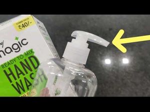 Magic Powder-to-Liquid Handwash (Only Bottle )