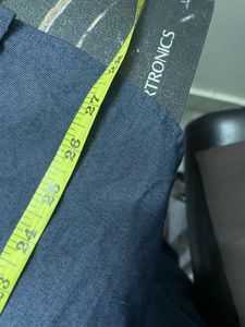 Men Diverse Solid Navy Blue Casual Shirt