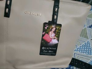 Caprese Jerry Laptop Compatible Tote Large Bag