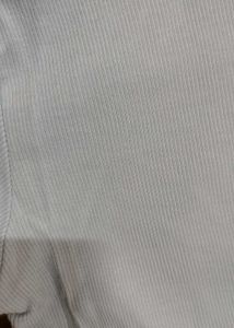 Baby Blue Ribbed Half-Zip Top | Soft Stretch