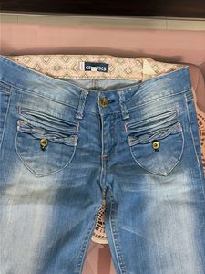 Women's Flared Blue Denim Jeans