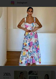 Floral Print Maxi Dress