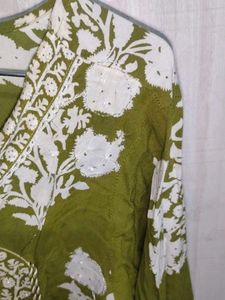 Elegant Embroidered Kurta