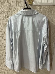 Light Blue H&amp;M Button-Up Shirt