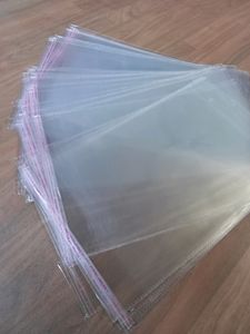 50 Piece Polythene Clear Bag Size 10''×16'' Transparent
